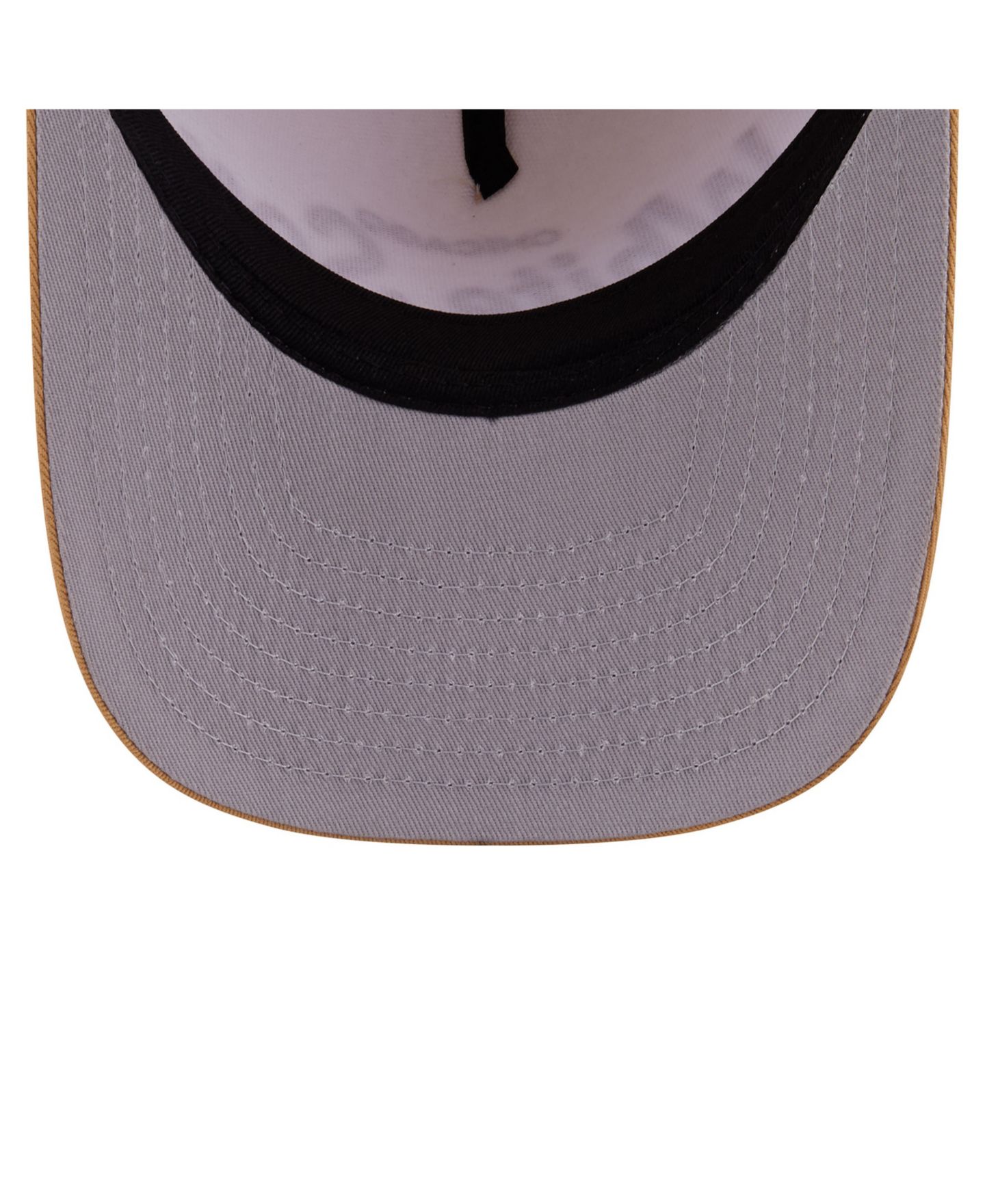 Мужская кепка New Era Cream Chicago White Sox Herringbone 9FIFTY A-Frame Snapback Hat — фото 5