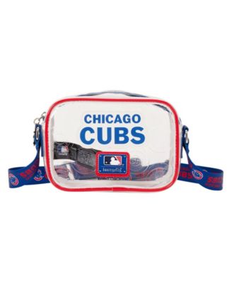 Chicago Cubs Clear All Over Logo Crossbody Bag