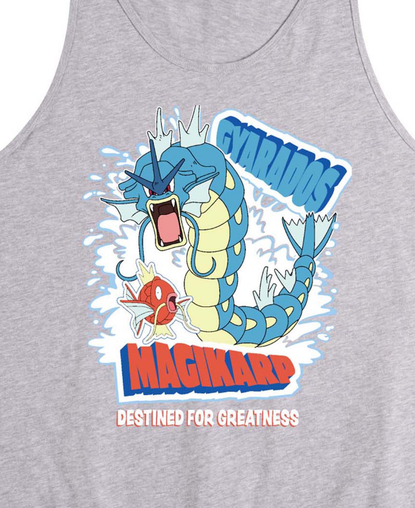 Мужской топ AIRWAVES Pokemon Magikarp Gyrados Graphic, цвет: Меланжевый — фото 3