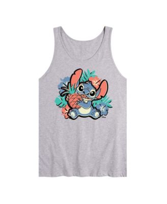 Men's Lilo And Stitch Pineapple Stitch Graphic Tank Top