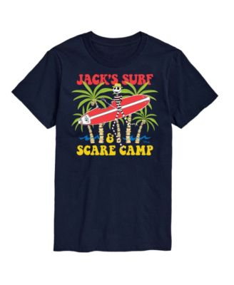 Men's The Nightmare Before Christmas Surf Scare Camp Graphic T-Shirt
