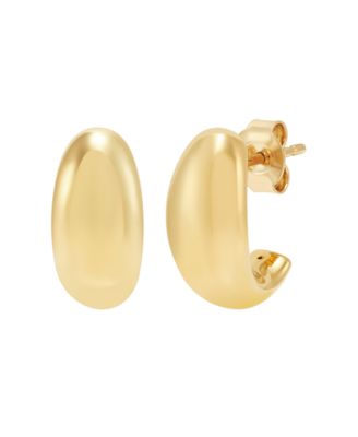 Hoop Earrings in 10k Yellow Gold