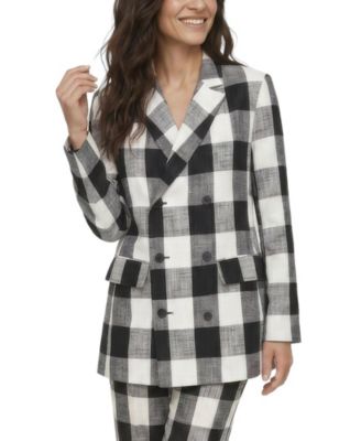 Women's Zena Double Breasted Check Jacket