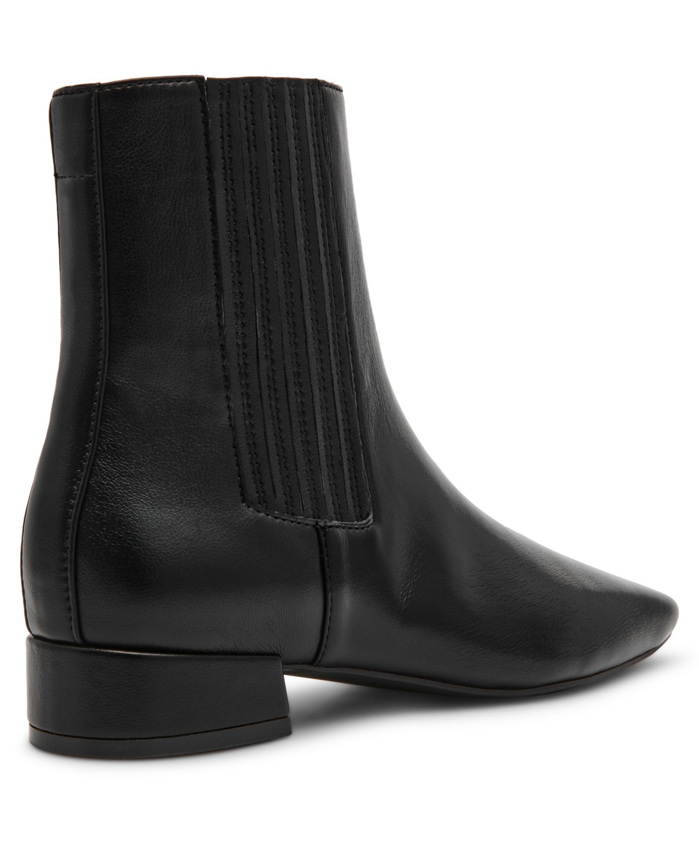 Женские ботинки Anne Klein Raspy Zipper Casual Booties, цвет: Чёрный гладкий — фото 8