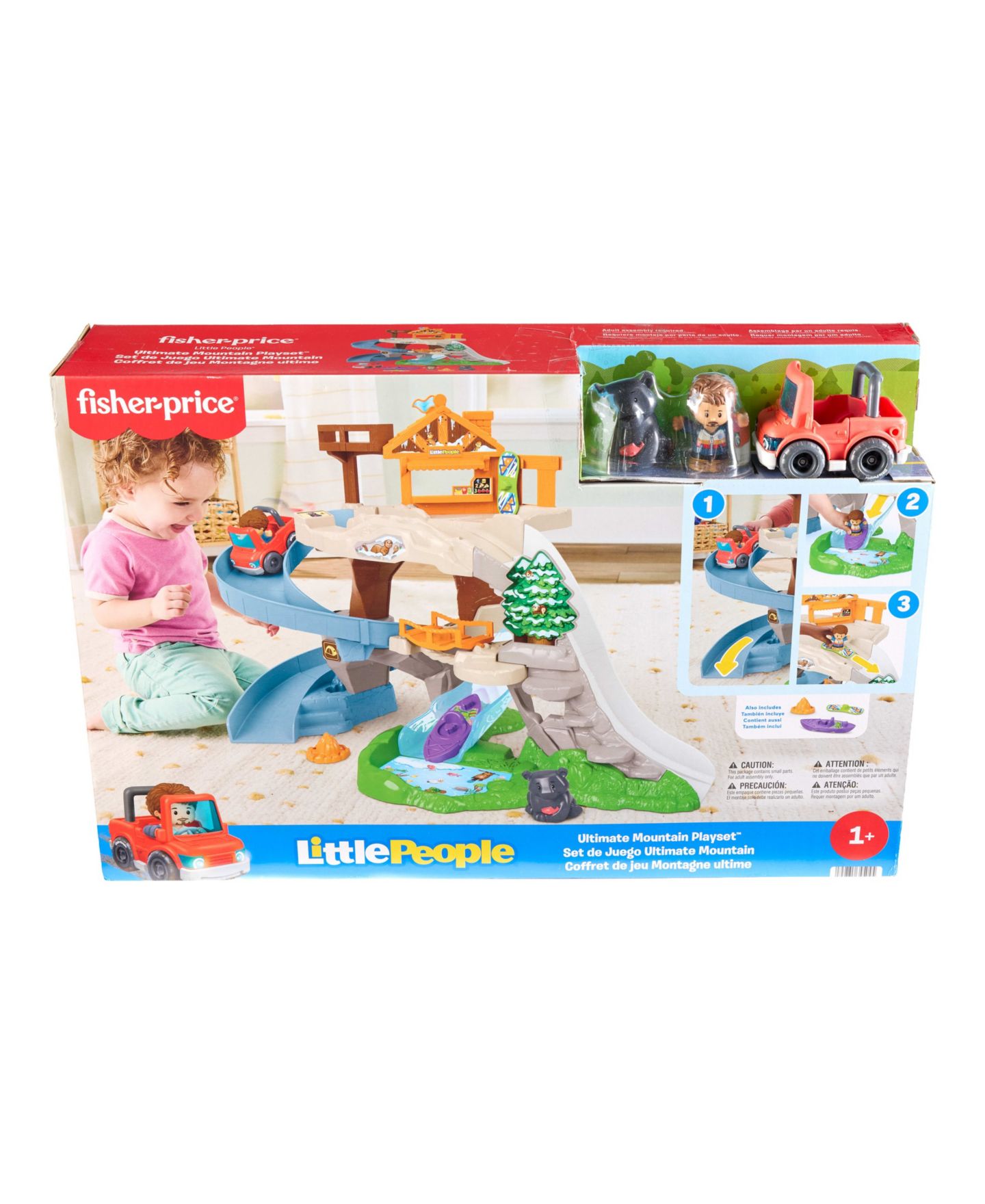Детский игровой набор Fisher Price Ultimate Mountain Playset, Ages 1+ — фото 2