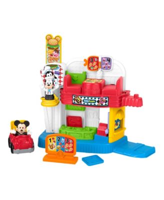Mickey and Goofy Silly Sounds 7-Piece Diner Playset, Ages 1.5+