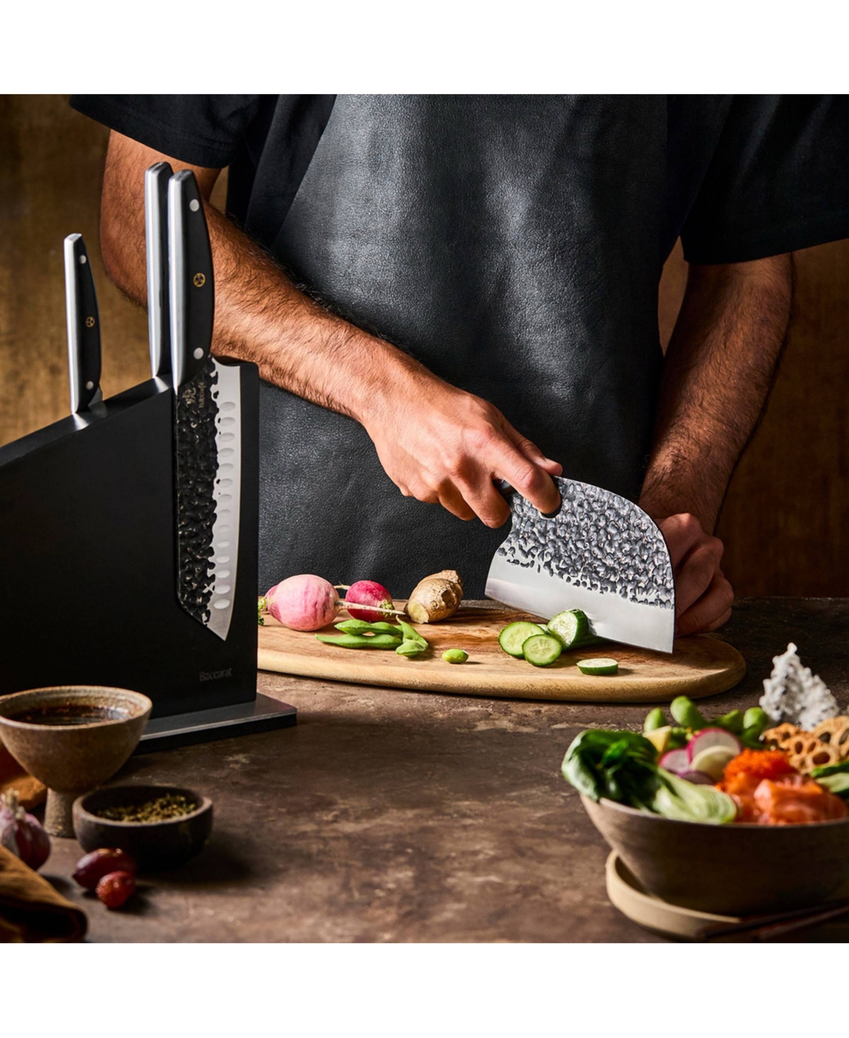 Cuisine::pro 7-Piece Japanese Stainless-Steel Knife Set
