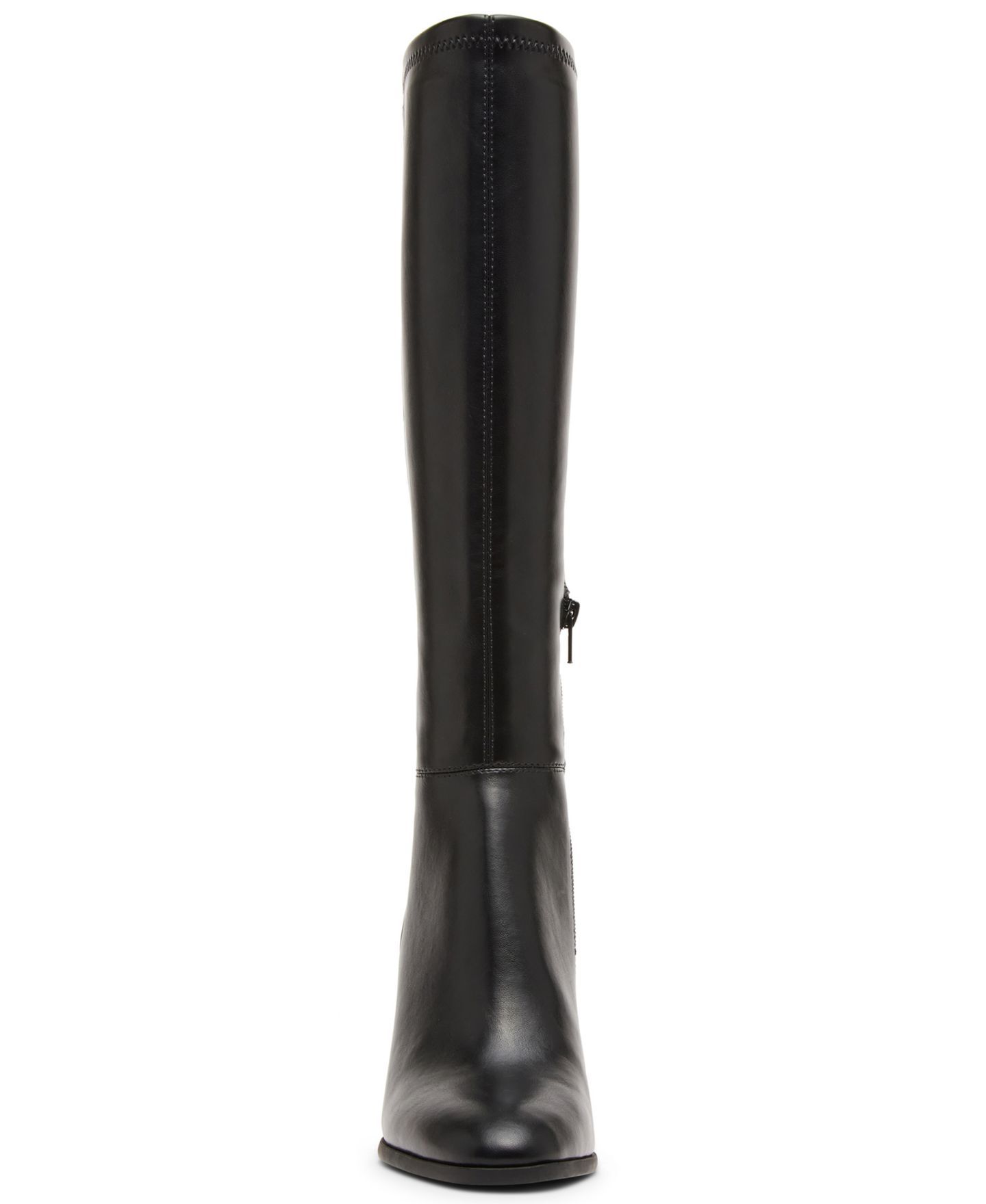 Женские ботинки Madden Girl Honeyy Knee High Dress Boots, Regular & Wide Calf, цвет: Чёрный гладкий — фото 6