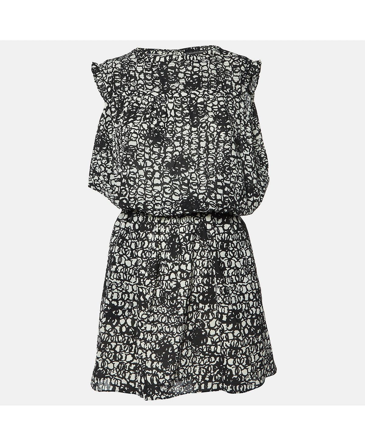 Pre-Owned Balenciaga Women's Abstract Print Silk Mini Dress view 1 — MAYCSS fashion products