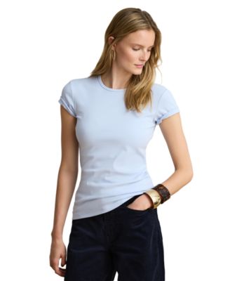 Stretch Knit T-Shirt