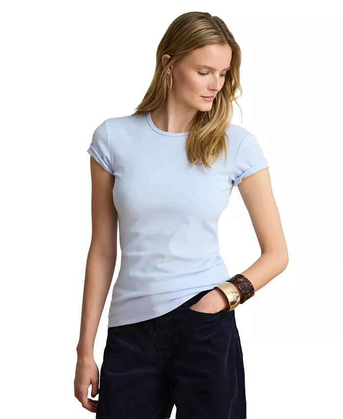 Stretch Knit T-Shirt