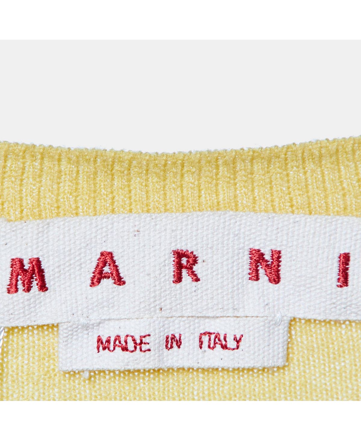 Pre-Owned Marni Women's Knit and Cotton Layered Sweater view 3 — MAYCSS fashion products