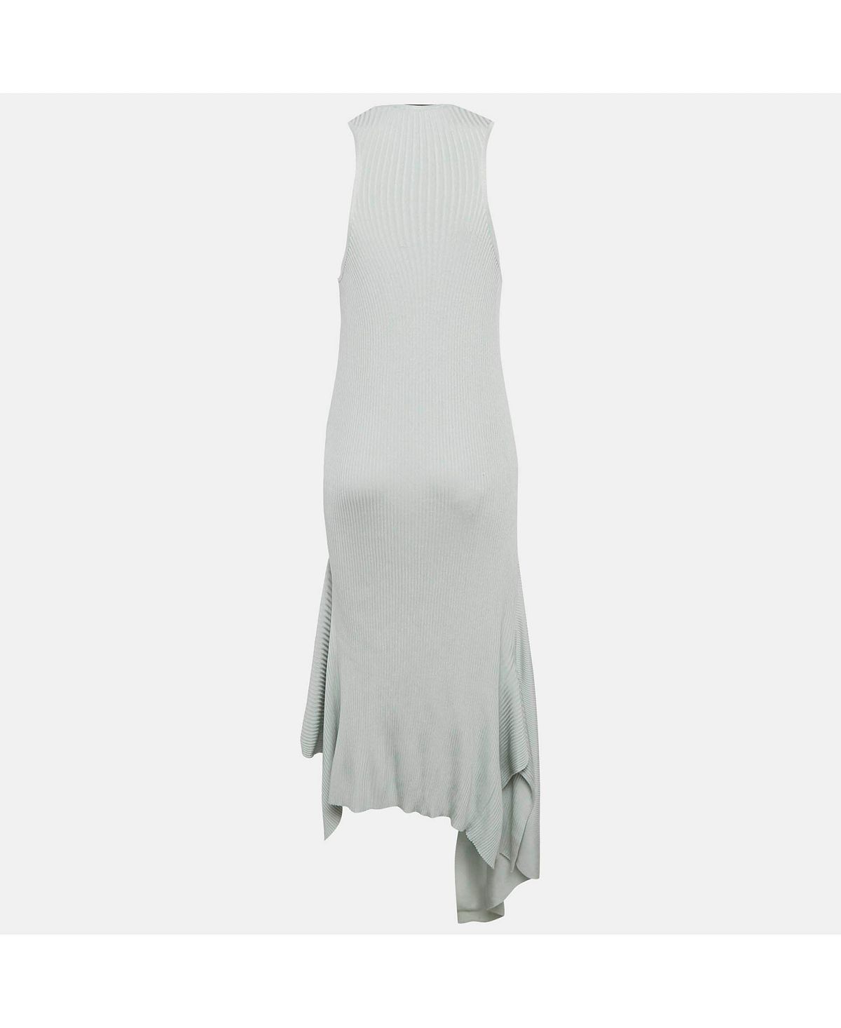 Pre-Owned Stella Mccartney Women's Rib Knit Asymmetric Maxi Dress view 2 — MAYCSS fashion products