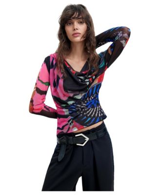 Women's Printed Knit T-shirt M. C. Lacroix