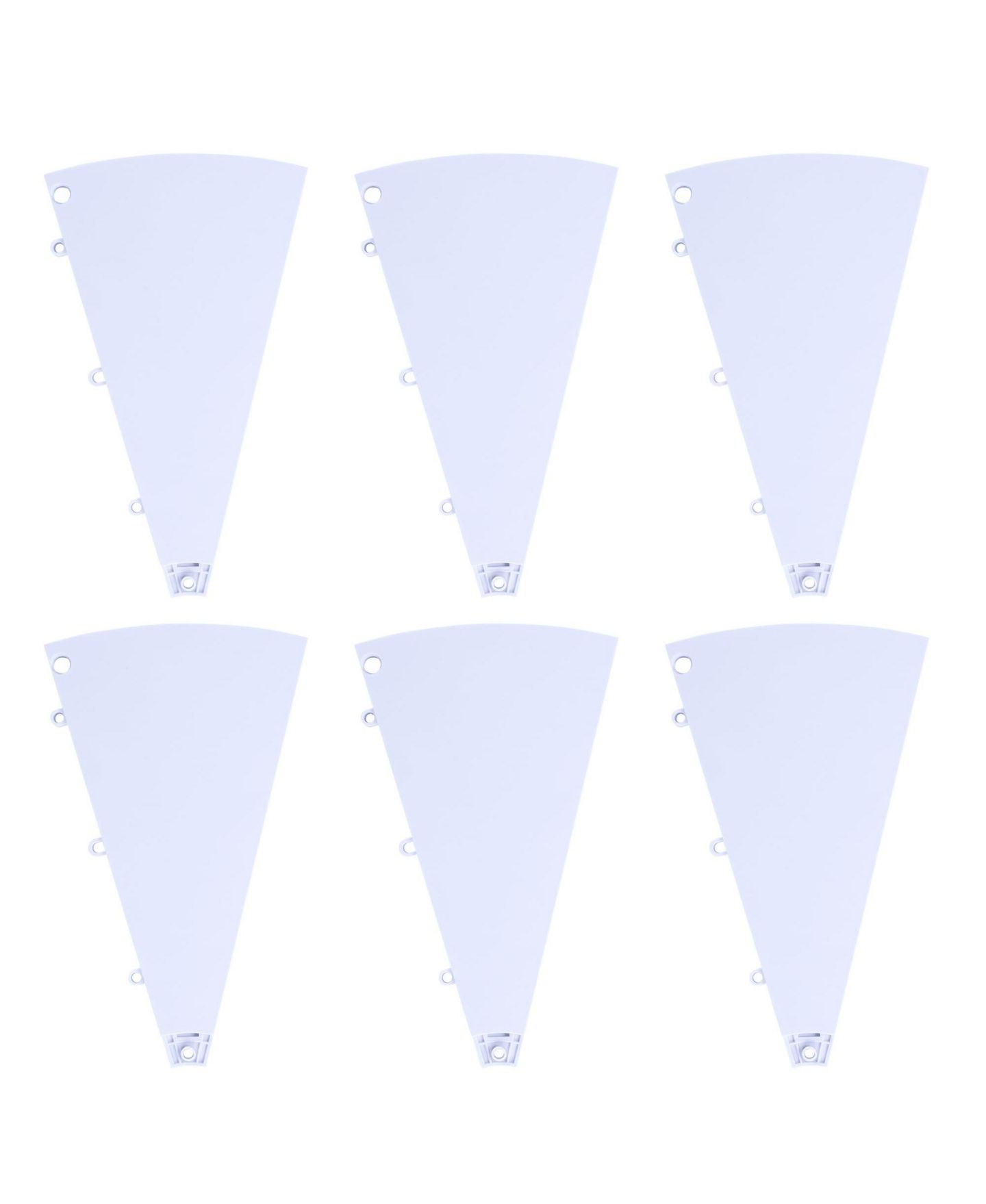 Детские игрушки WinSpin 6 Pcs Prize Wheel Panels Dry Erase White for 24" Modular Prize Wheel, цвет: Natrual — фото 1