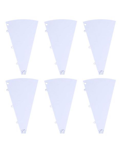 Детские игрушки WinSpin 6 Pcs Prize Wheel Panels Dry Erase White for 24" Modular Prize Wheel, цвет: Natrual