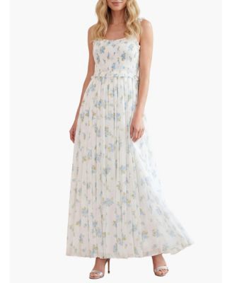 Women's Magnolia Ditsy Chiffon Cami Ankle Gown