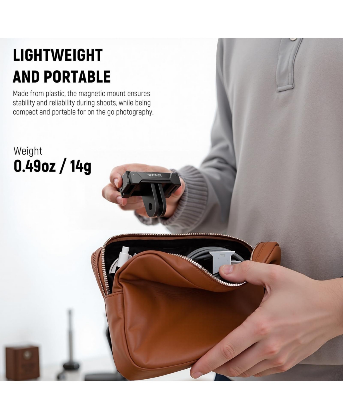 Neewer Gp-73 Camera Mounting Accessory for select Dji Osmo Action models