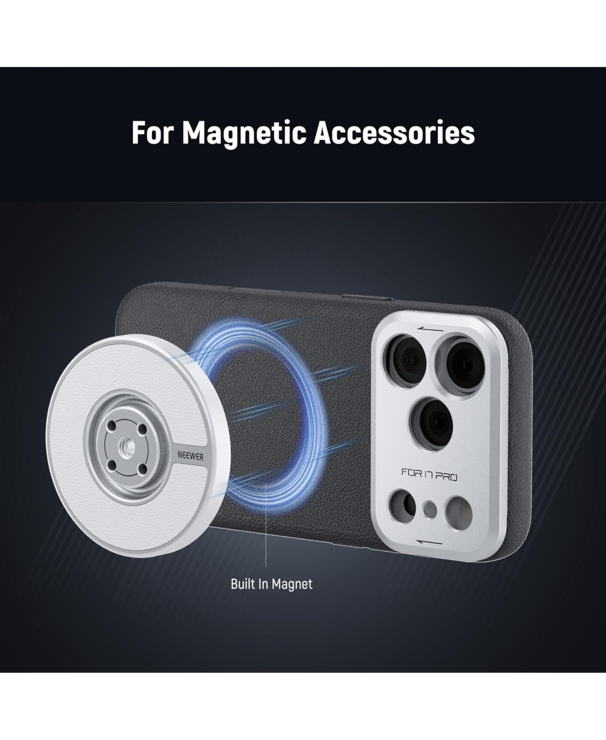 Neewer PA133 Camera Lens Accessory for select iPhone models
