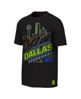 Big Boys and Girls Black FIFA World Cup 2026 Dallas Neon City Night T-Shirt