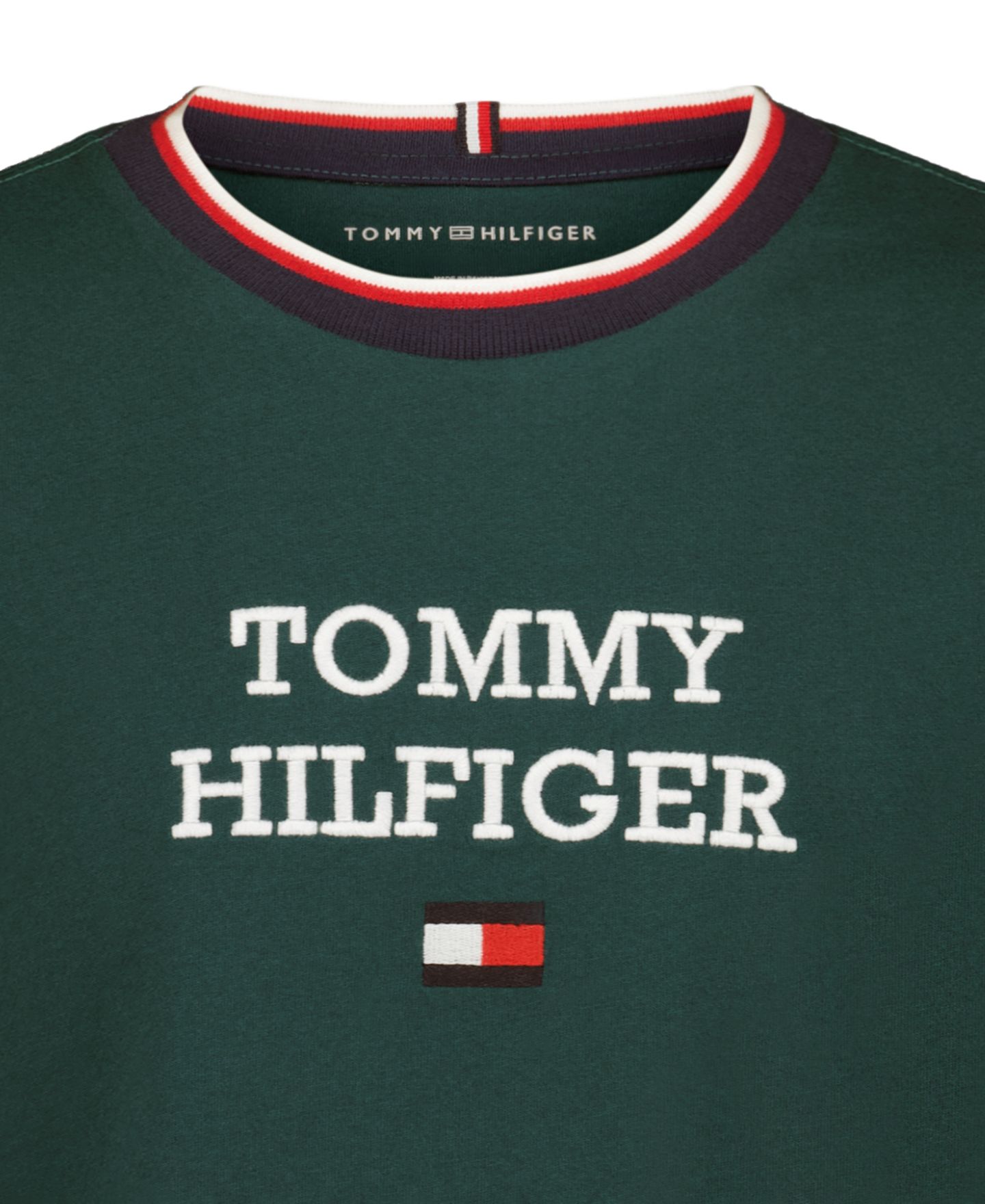 Футболки Tommy Hilfiger Classic Lockup Short-Sleeve для мальчиков, цвет: June Bug — фото 4