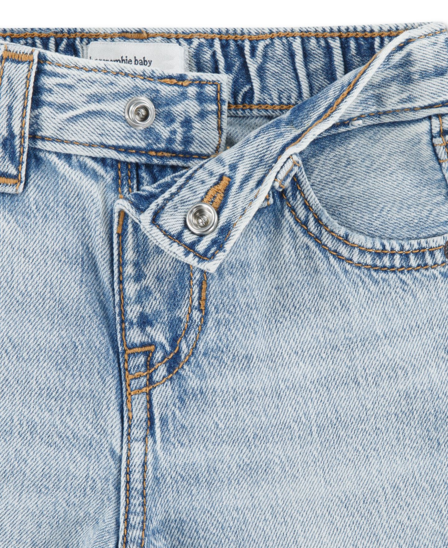 Джинсы abercrombie kids New Baggy Fit Jeans для мальчиков-малышей, цвет: Salty — фото 3