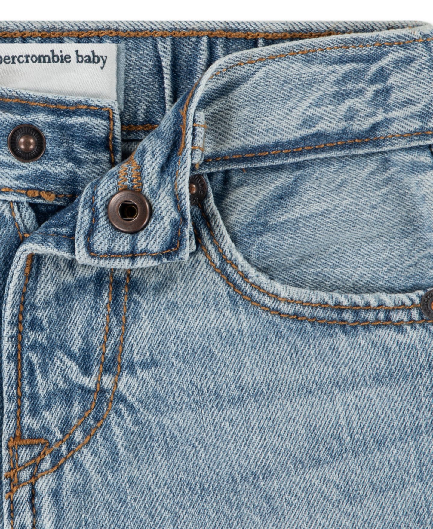 Джинсы abercrombie kids Destroyed Baggy Jeans для мальчиков-малышей, цвет: Drip — фото 3