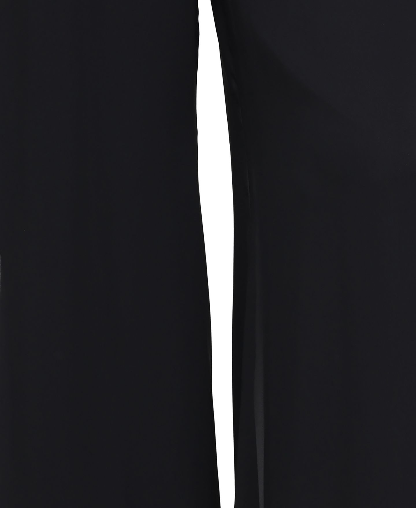 Женские брюки Alex Evenings Petite Chiffon Wide-Leg Pull-On, цвет: Чёрный — фото 3
