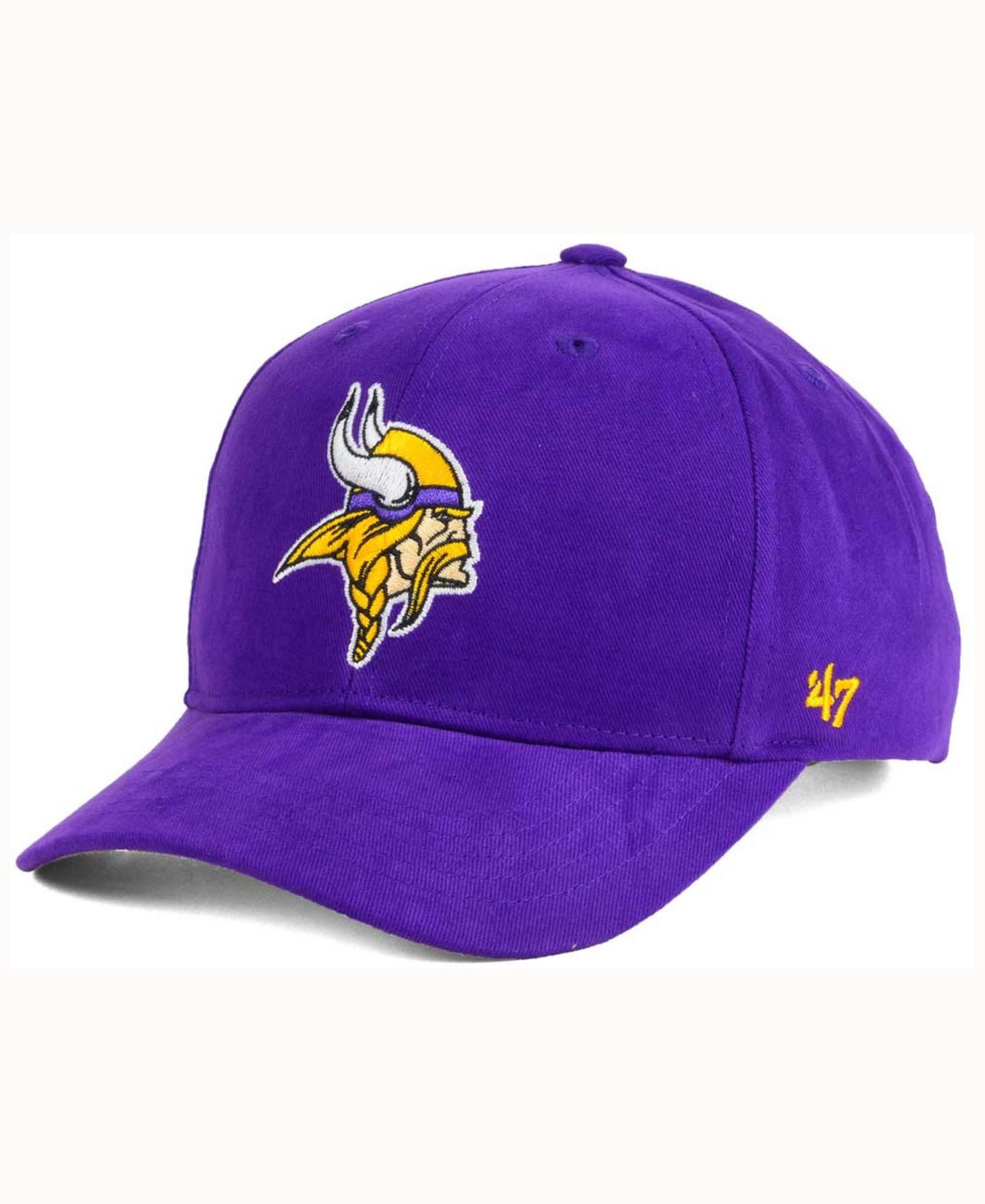Детская кепка '47 Brand Minnesota Vikings Basic MVP — фото 1