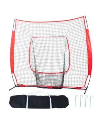 7x7 ft Baseball Softball Practice Net Hitting Batting Training Carry Bag