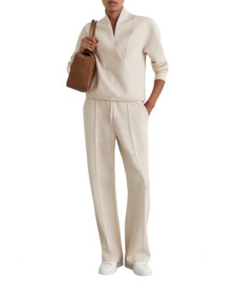 Women's Annabel Modal-Blend Shawl-Neck Sweatshirt