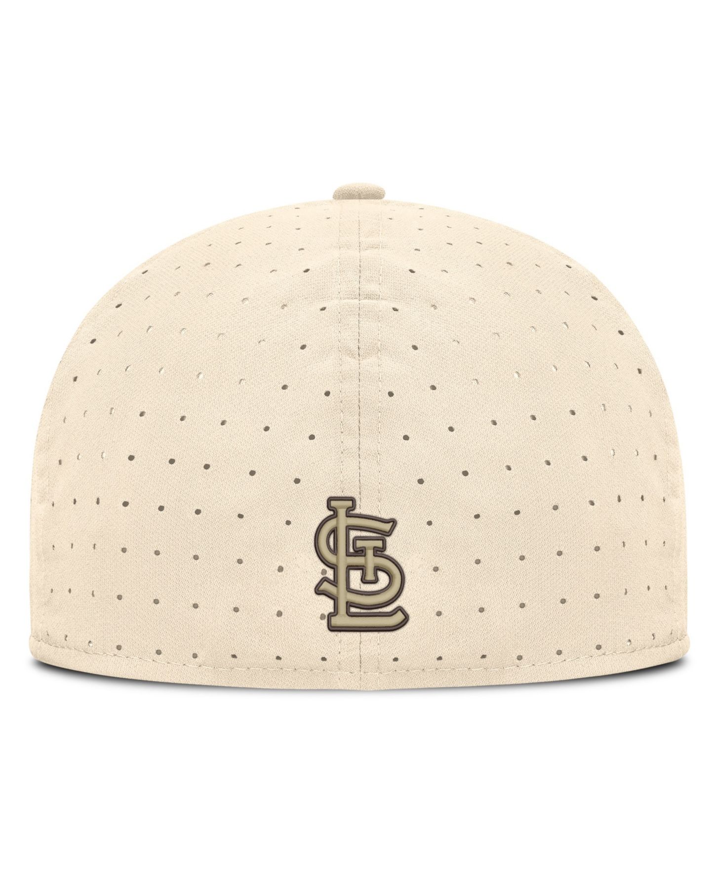 Мужская кепка Nike Natural St. Louis Cardinals True Dri-FIT AeroBill Fitted Hat — фото 4