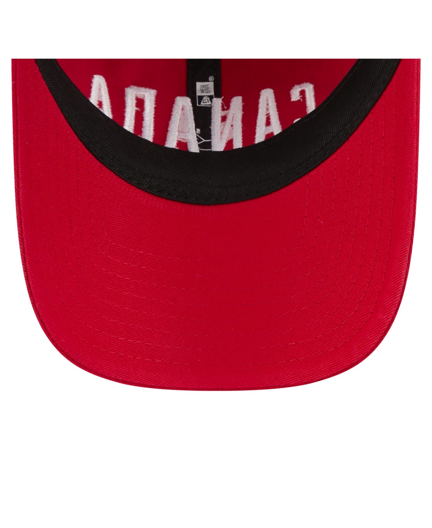 Мужская кепка New Era Red Canada Soccer 9TWENTY Country Dad Adjustable Hat — фото 5