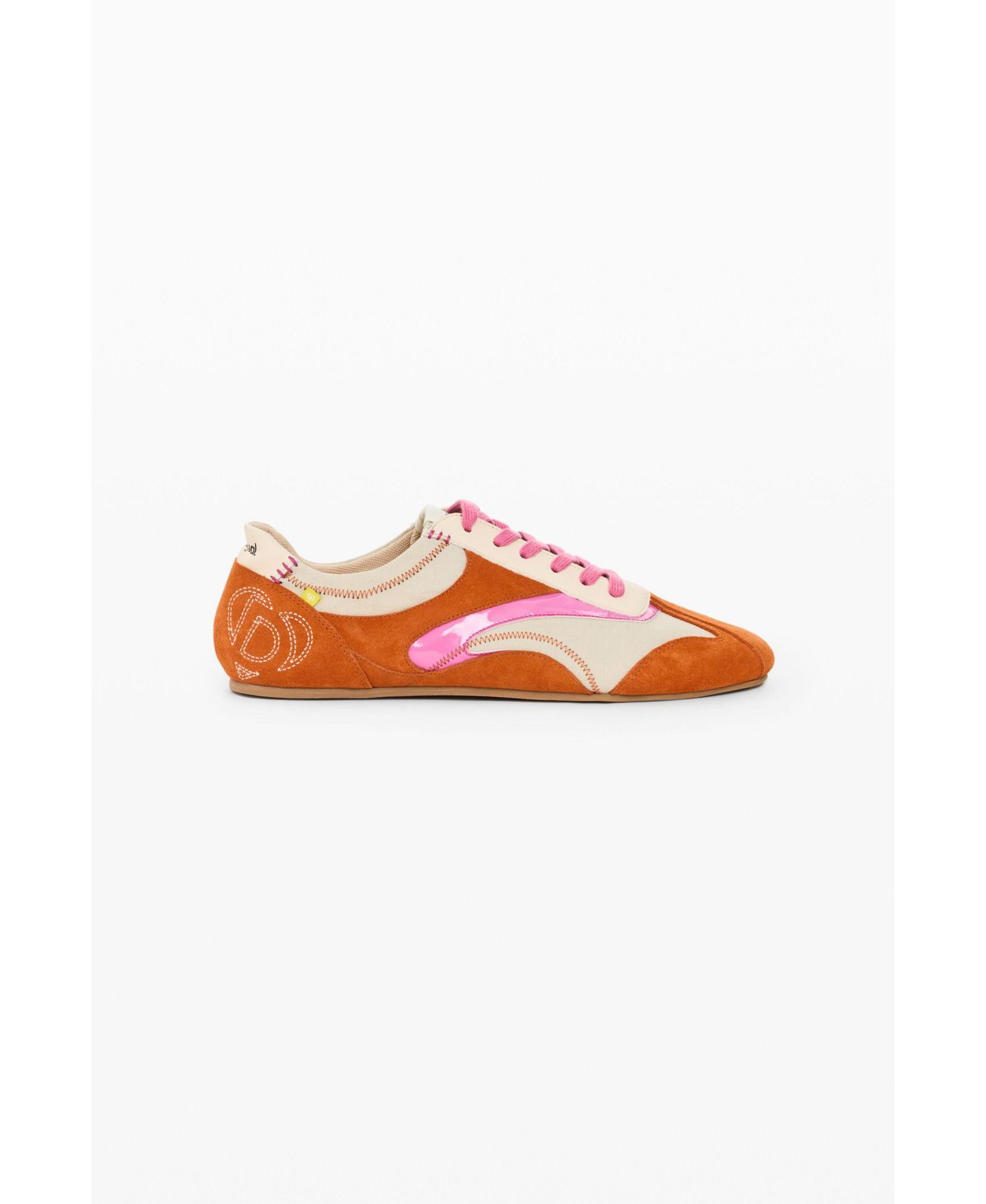 Женские кроссовки Desigual Two-Tone, цвет: Оранжевый — фото 2