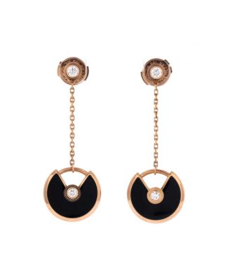 Amulette de Cartier Drop Dangle Earrings