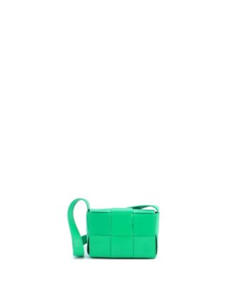 Candy Cassette Crossbody Bag Maxi Intrecciato Leather