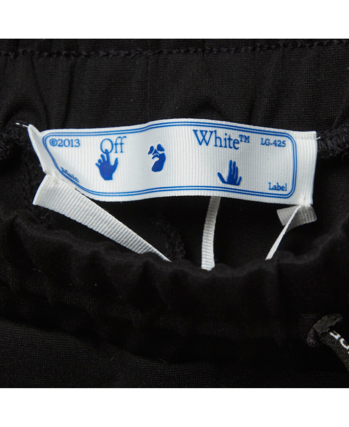 Pre-Owned Off-White Men's Jersey Side Logo Band Track Pants