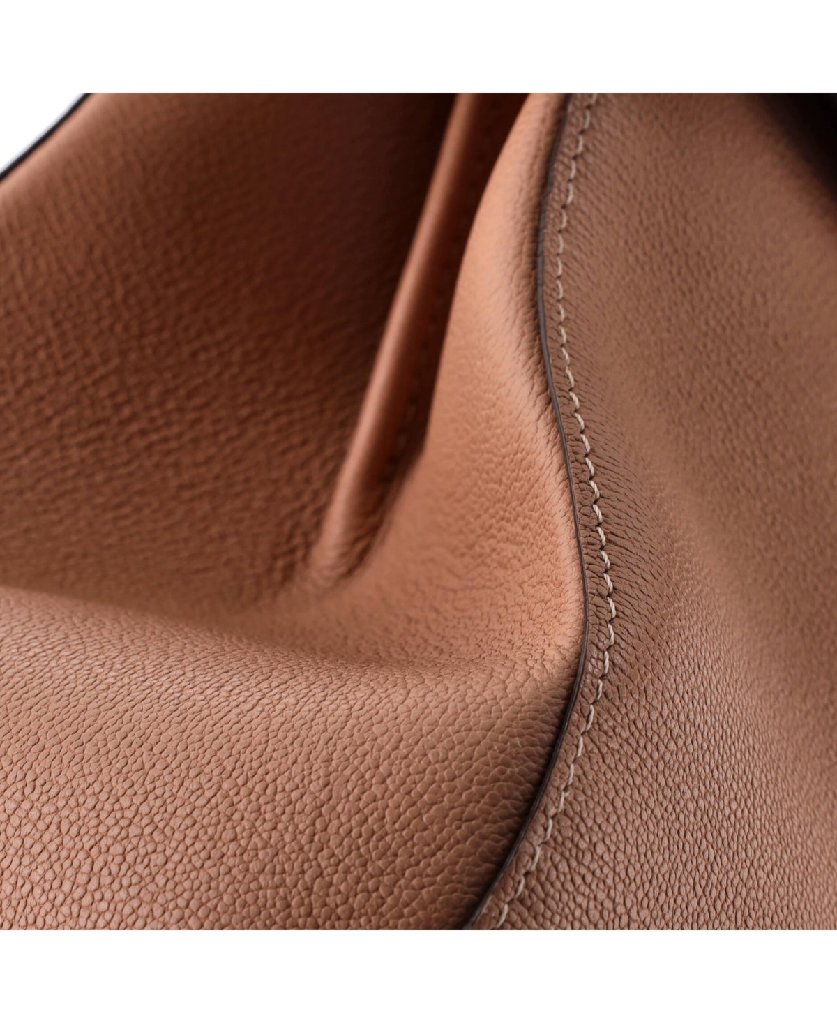 Pre-Owned Delvaux Mm Brillant Top Handle Bag Leather