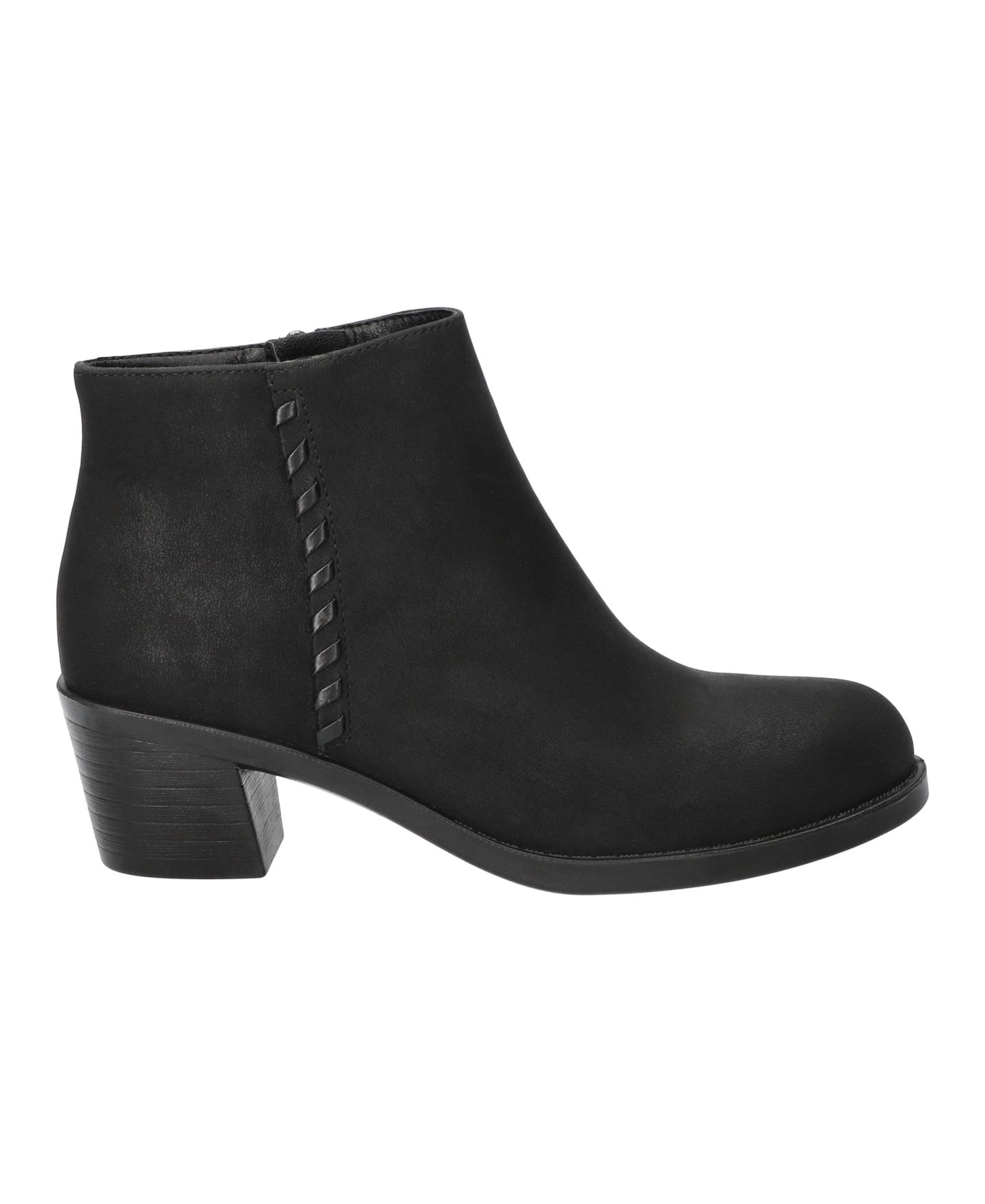 Женские ботинки Easy Street Belmont Ankle Block Heel Booties, цвет: Чёрный матовый — фото 2