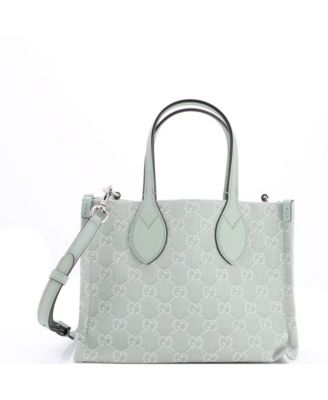 Medium Ophidia Shopper Tote GG Denim