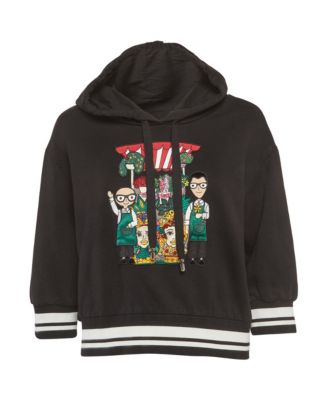 Women's Cotton Dg Family Patch Hoodie
