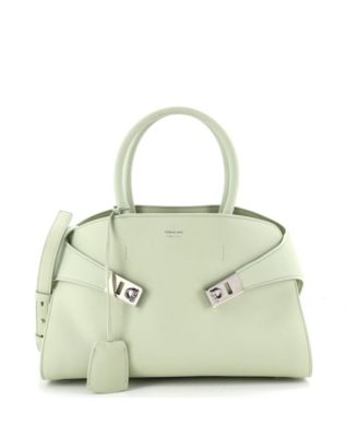 Small Hug Top Handle Bag Leather