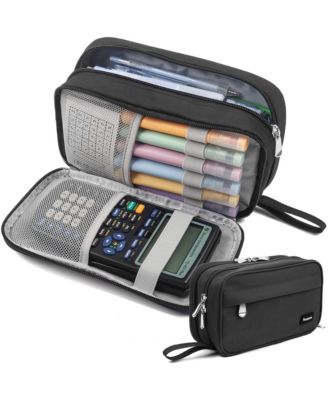 Large-Capacity 3-Layer Pencil Case – Durable, Portable Zippered Stationery Organizer; Suitable for School, Office, Teens, and Adults