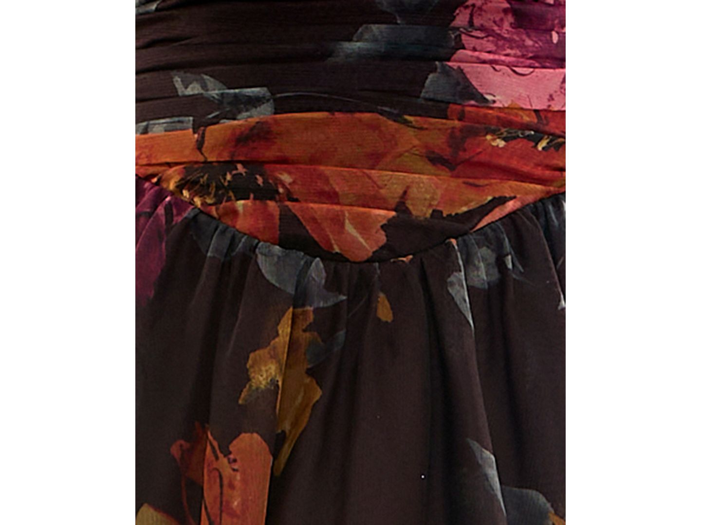 Женское платье City Studios Juniors' Sweetheart Neck Strapless Fit and Flare, цвет: Сливовый / Разноцветный — фото 6