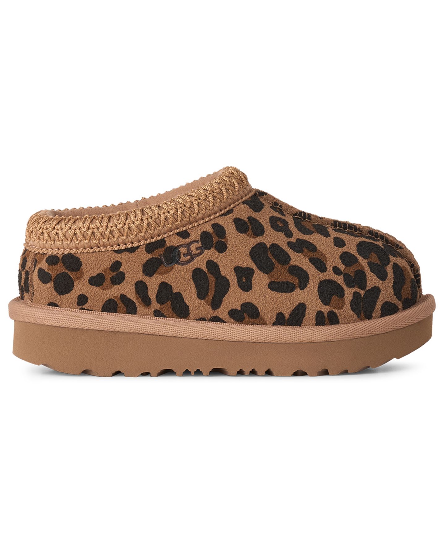 Сабо UGG® Tasman II Spotted Clog Slippers для девочек, цвет: Рыжевато-коричневый — фото 2