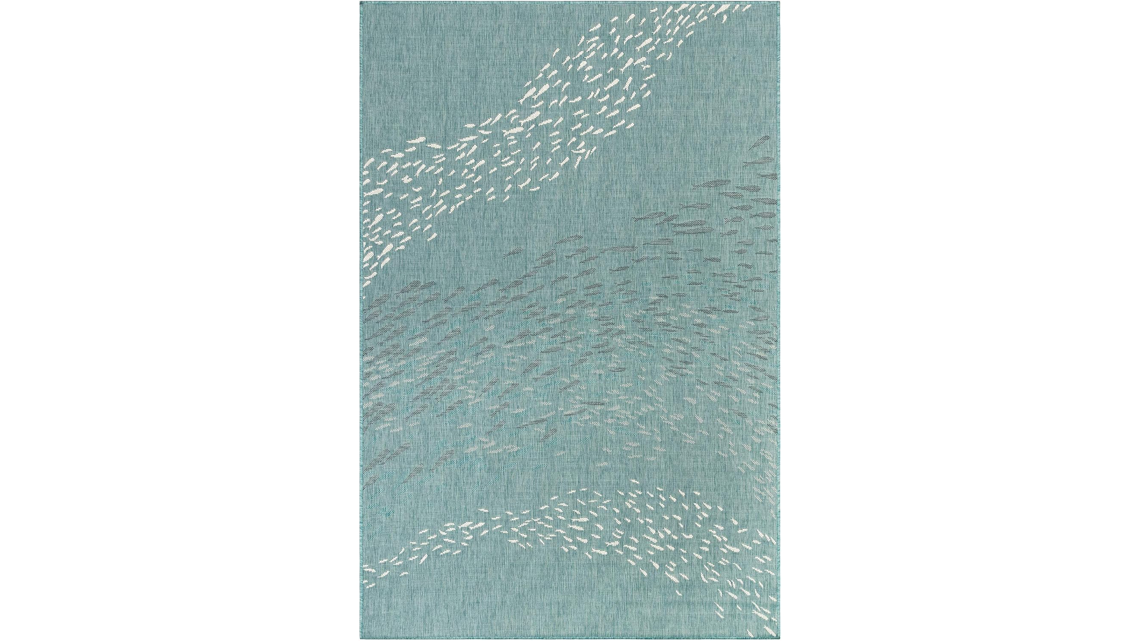 Liora Manne' Carmel School Of Fish 7'10" x 9'10" Outdoor Area Rug