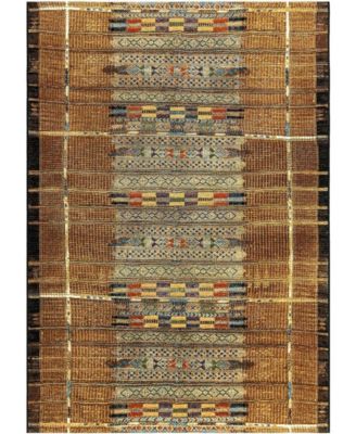 Lush Decor Marina Tribal Stripe 7'10" x 9'10" Outdoor Area Rug