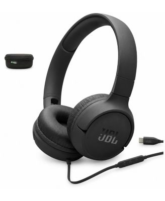 Tune 520C Wired Hi-Res Audio On-Ear Headphones with Microphone