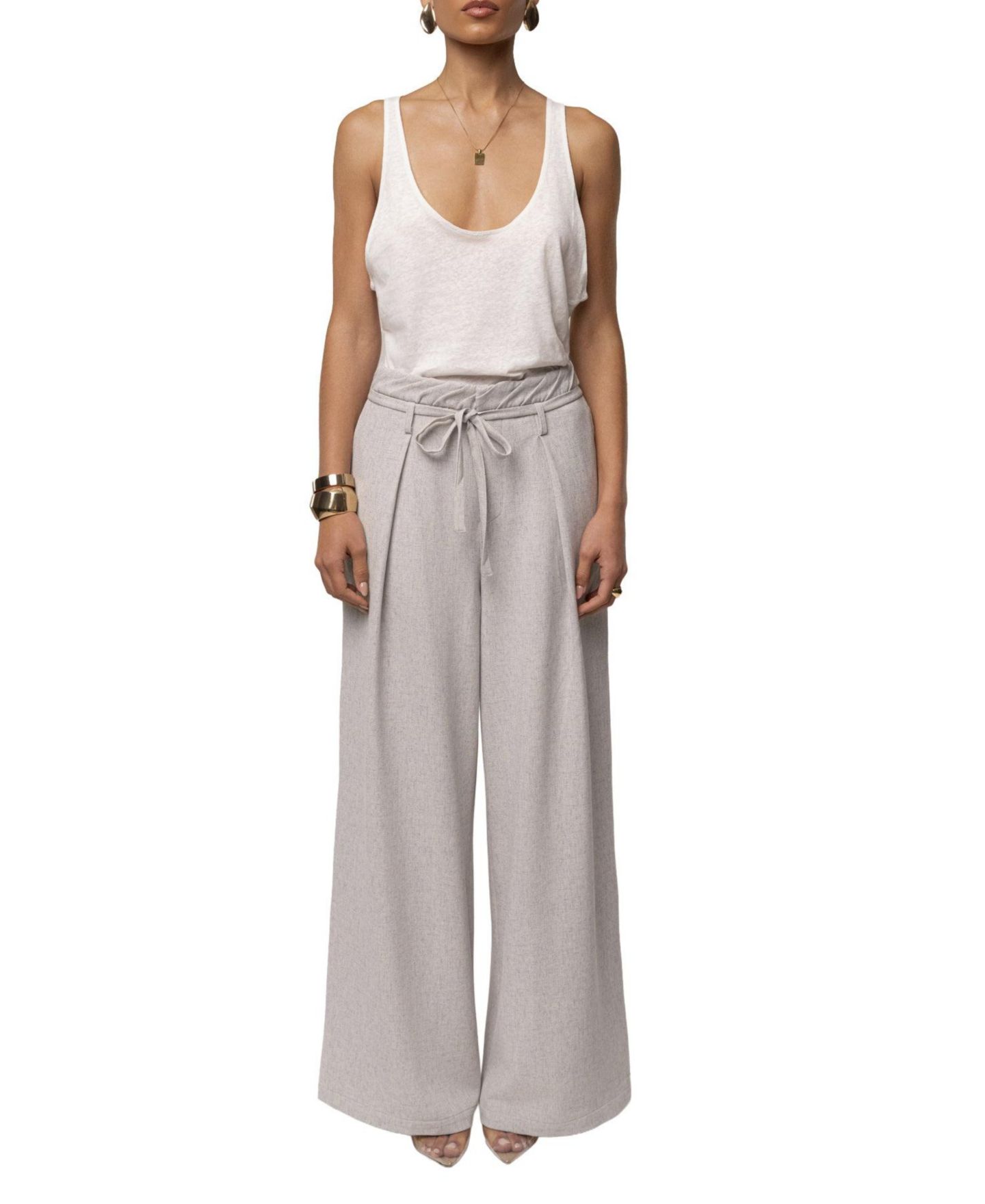 Женский топ JLUXLABEL Classic Scoop Neck — фото 4