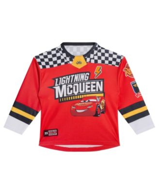 Toddler Boys Lightning McQueen 2T - 4T Athletic Long Sleeve Tee